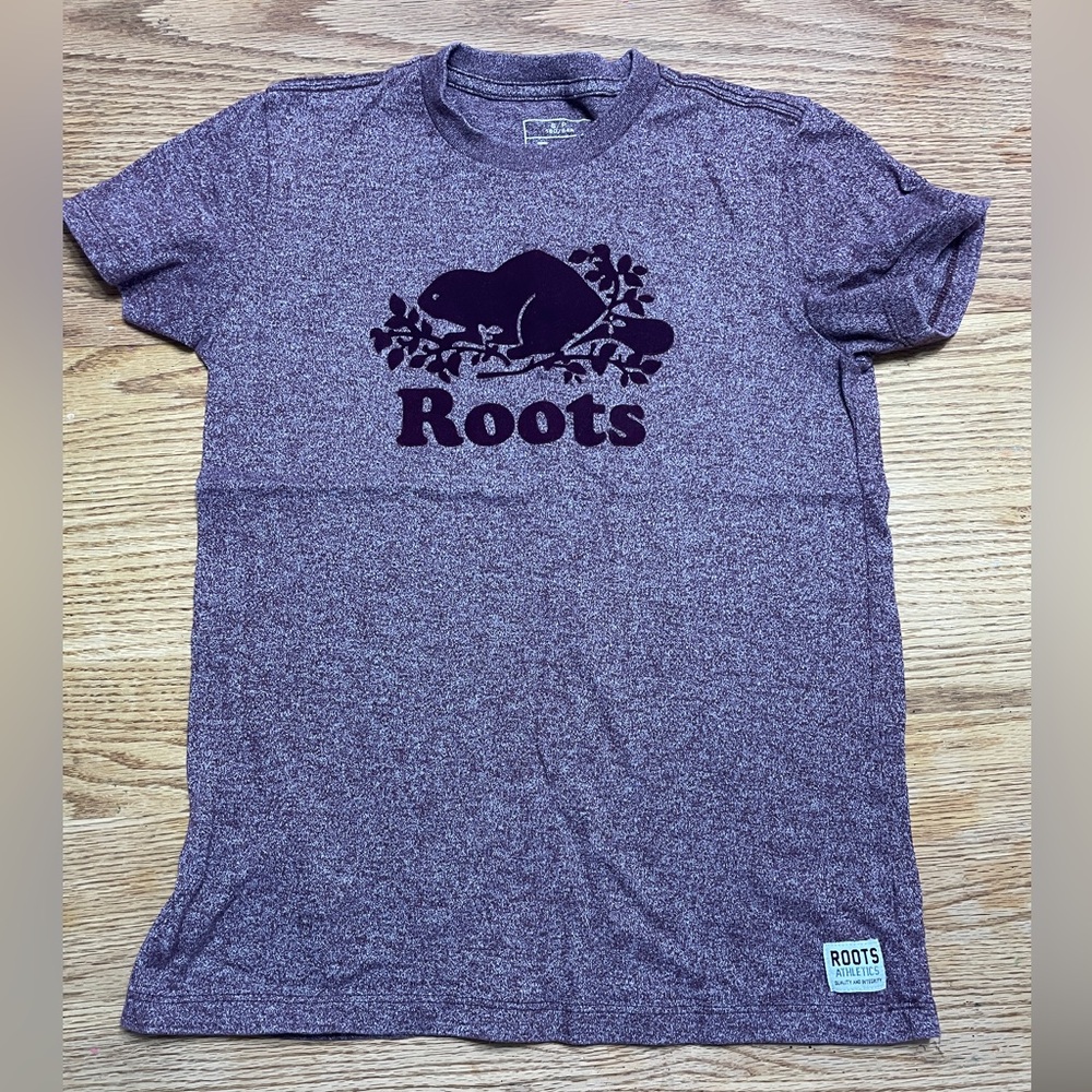 Roots Maroon Graphic Tee
